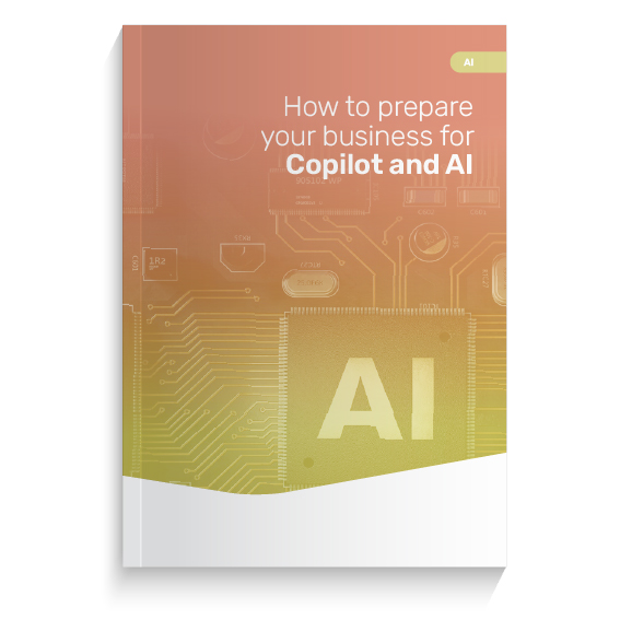 How to prepare your business for Copilot and AI guide cover