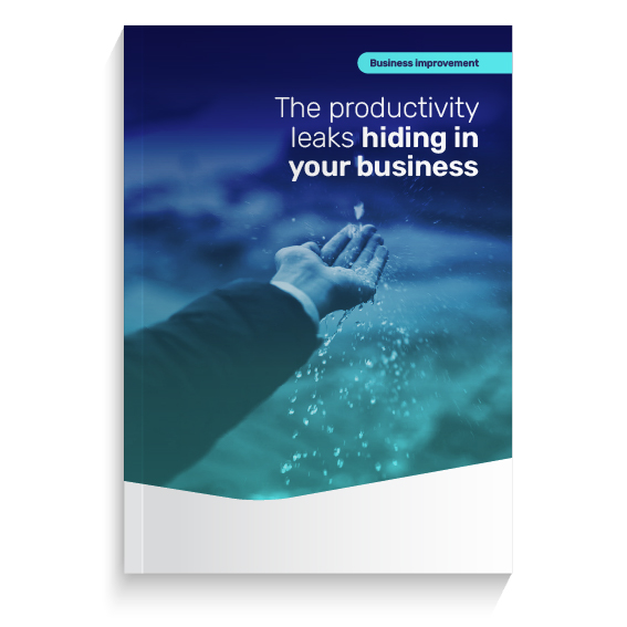 Cover of The productivity leaks hiding in your business guide